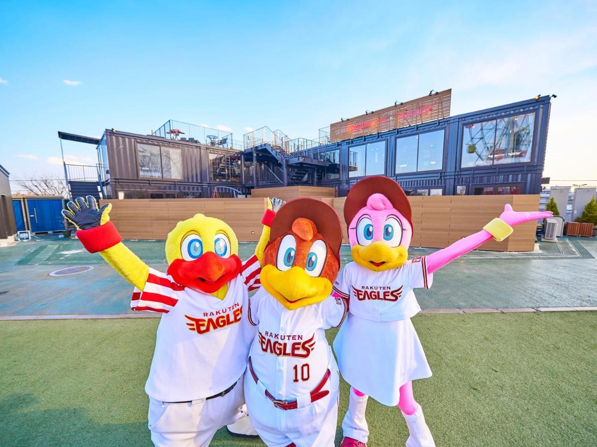 Rakuten Stay X Eagles 202 With Roof Balcony Sendai Esterno foto